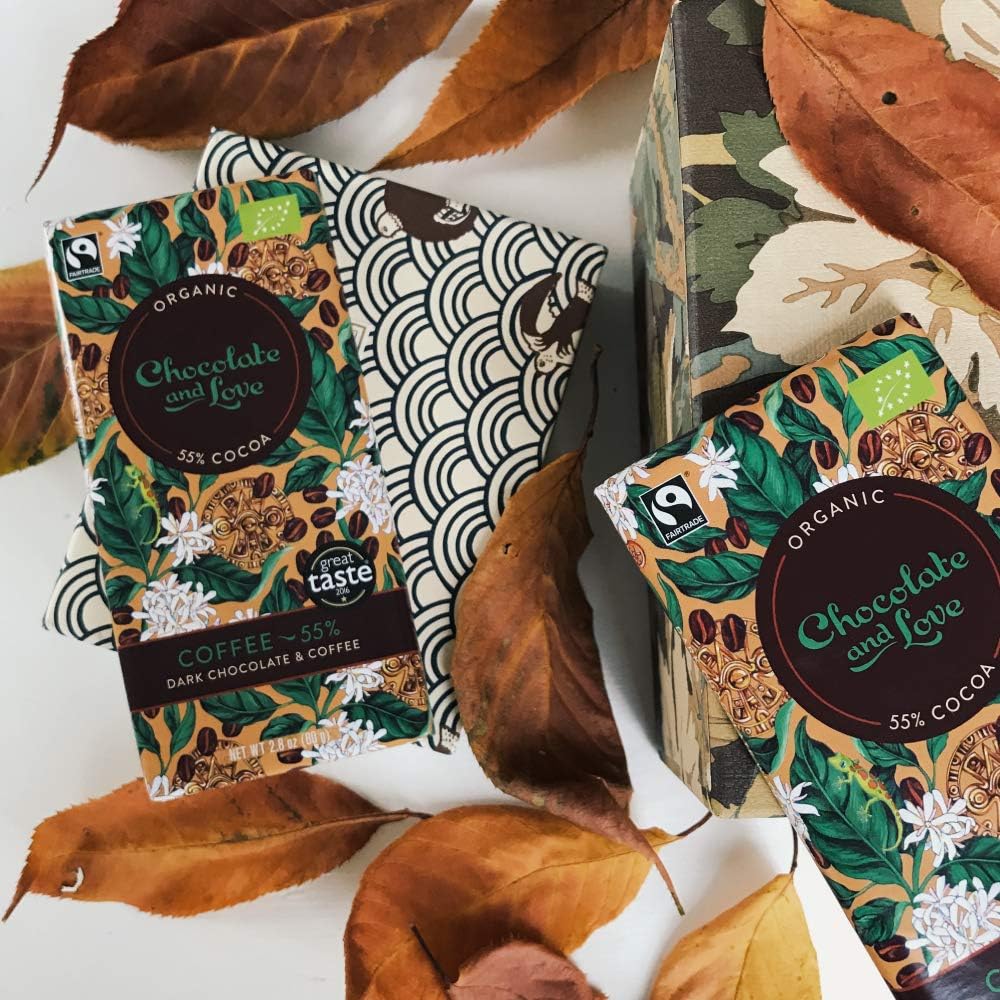 Dark Chocolate & Coffee 55% 80g - Chocolate and Love - Chocolate - Eco Natural Products