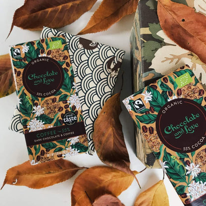 Dark Chocolate & Coffee 55% 80g - Chocolate and Love - Chocolate - Eco Natural Products