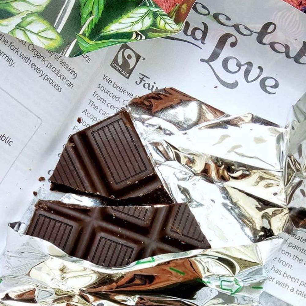 Dark Chocolate & Mint Crunch 67% 80g - Eco Natural Products - Chocolate and Love - Chocolate