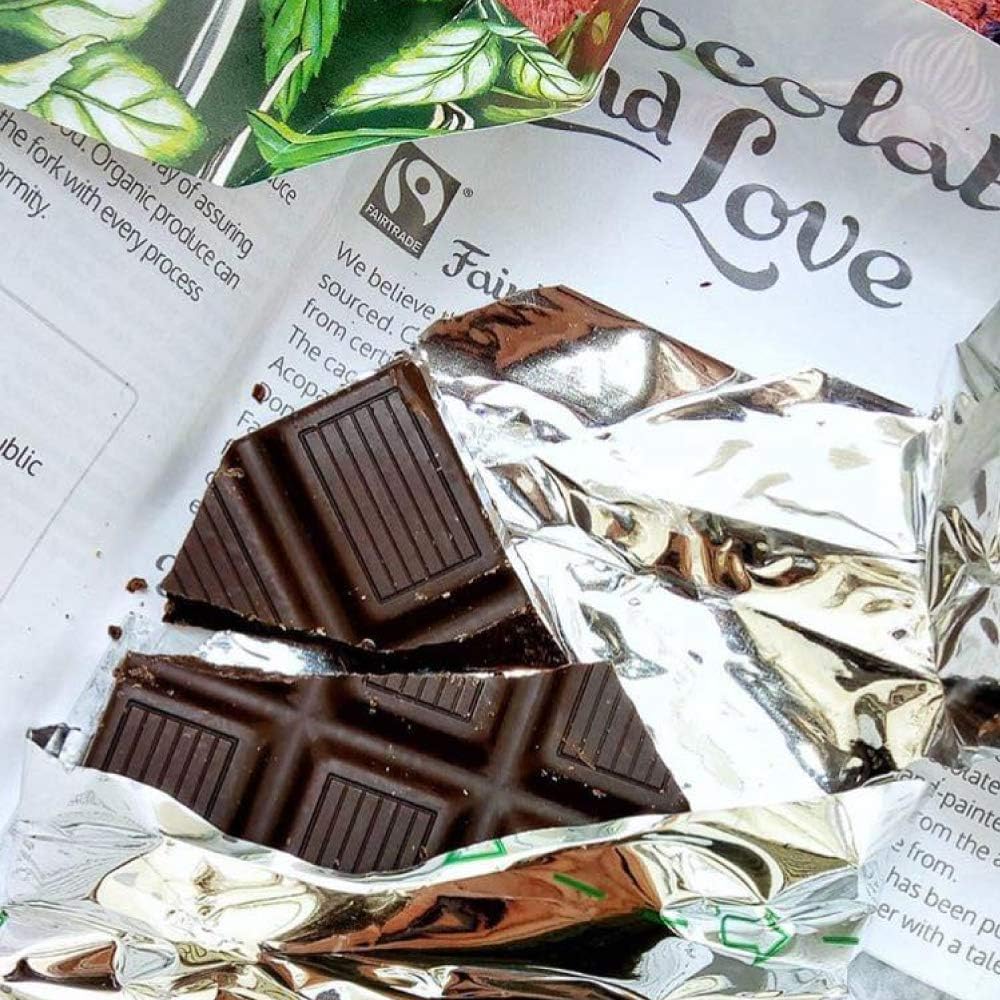 Dark Chocolate & Mint Crunch 67% 80g - Chocolate and Love - Chocolate - Eco Natural Products
