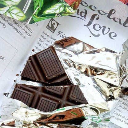 Dark Chocolate & Mint Crunch 67% 80g - Chocolate and Love - Chocolate - Eco Natural Products
