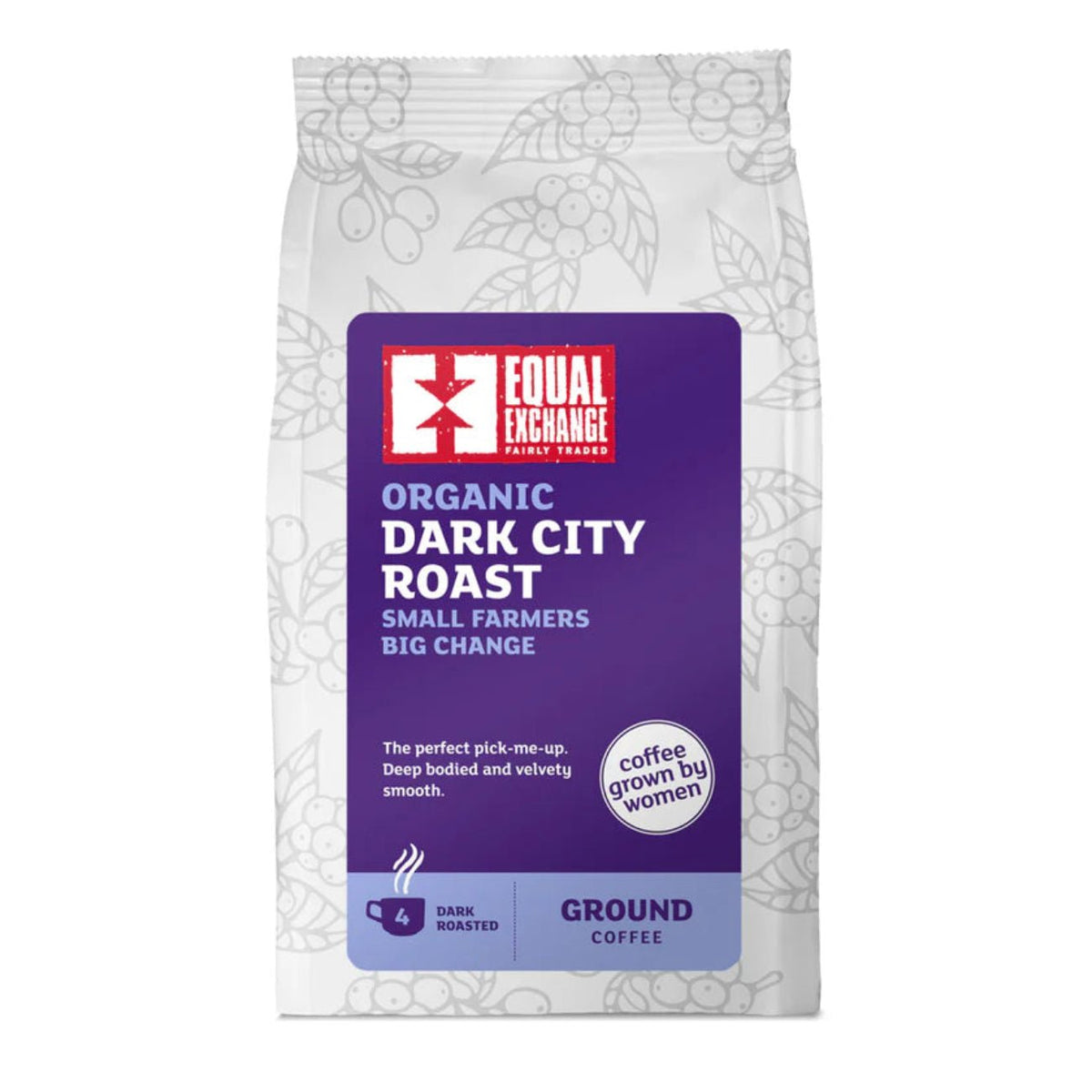 Dark City Roast Ground Coffee 200g - Equal Exchange - Coffee Beans & Ground Coffee - Equal Exchange