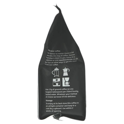 Dark City Roast Ground Coffee 200g - Equal Exchange - Coffee Beans & Ground Coffee - Equal Exchange