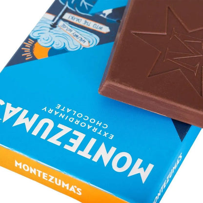 Dark Side 54% Milk Chocolate Bar Organic 90g - Montezumas Chocolate - Chocolate Bar - Montezumas Chocolate