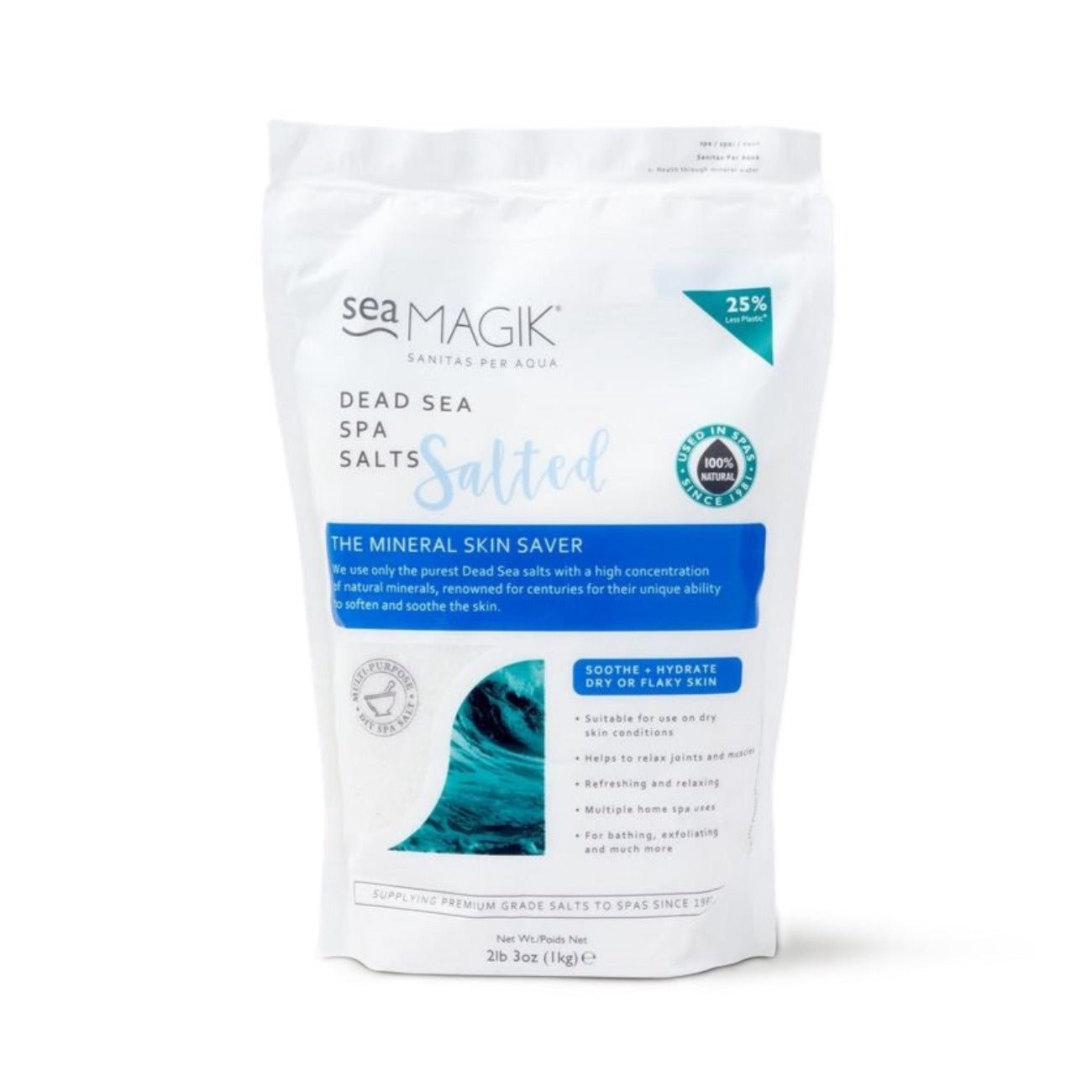 Dead Sea Spa Salts 1kg - Eco Natural Products - Dead Sea Spa Magik - Bath salt