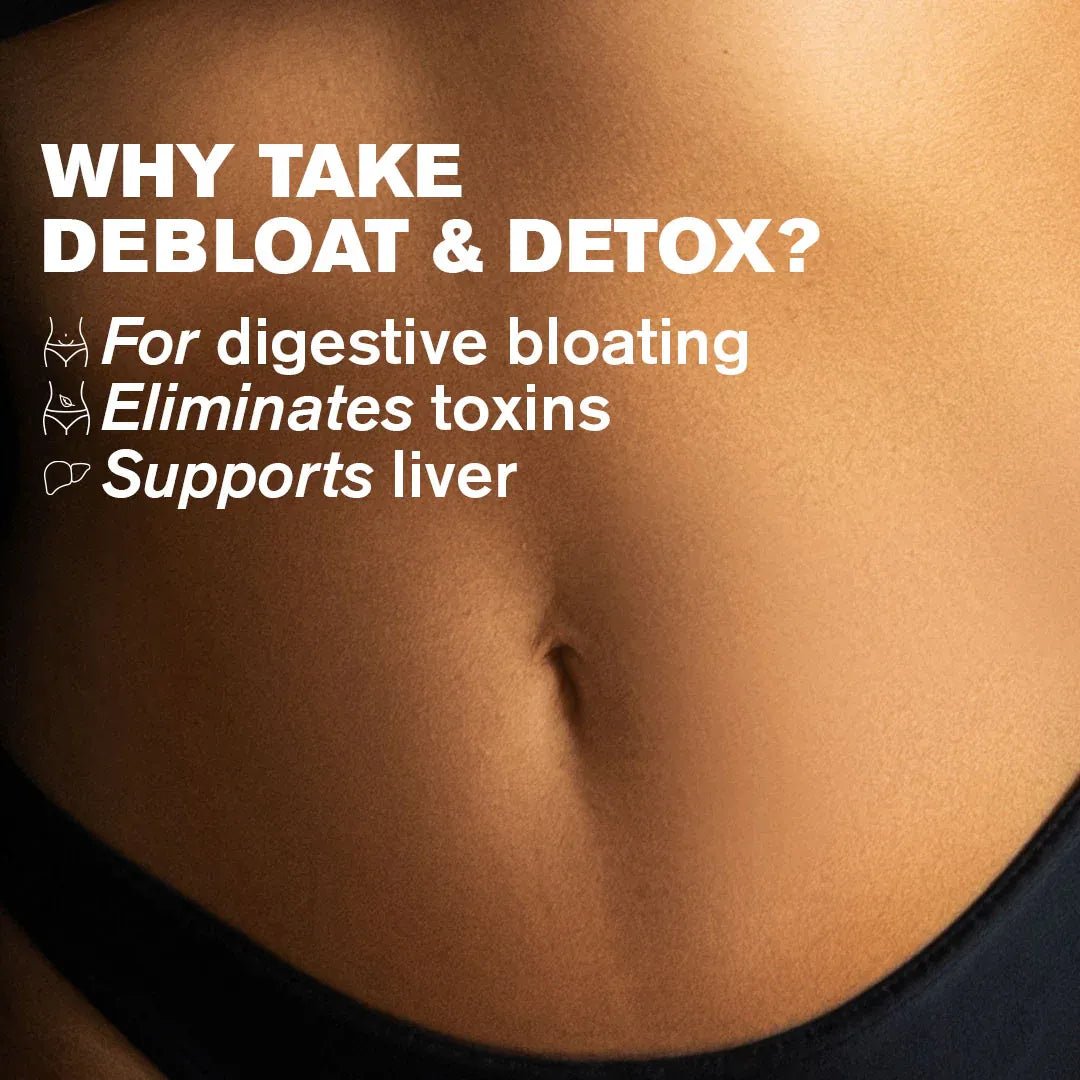 Debloat & Detox 60 Capsules - Dr Vegan - Digestive Supplements - Dr Vegan