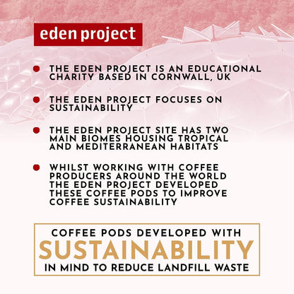 Decaffeinated Espresso Coffee Capsules x 10 - Eden Project - Coffee - Eco Natural Products