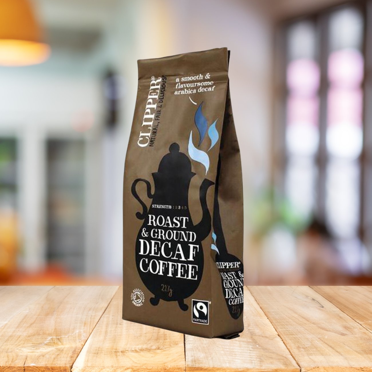 Decaffeinated Style Roast and Ground Coffee 227g - Clipper - Coffee - Eco Natural Products