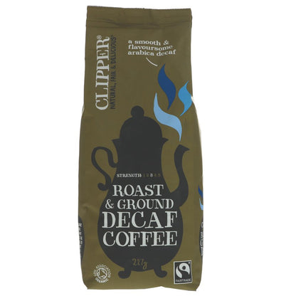 Decaffeinated Style Roast and Ground Coffee 227g - Clipper - Coffee - Eco Natural Products