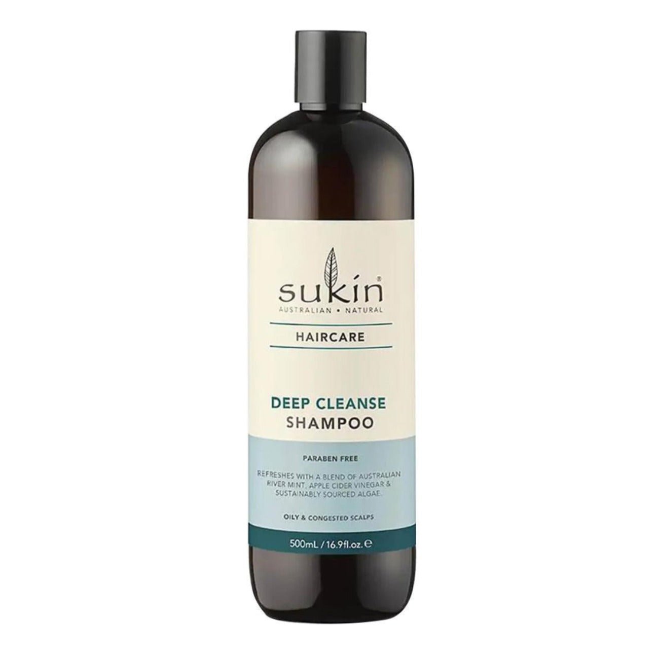 Deep Cleanse Shampoo 500ml - Sukin - Shampoo - Eco Natural Products