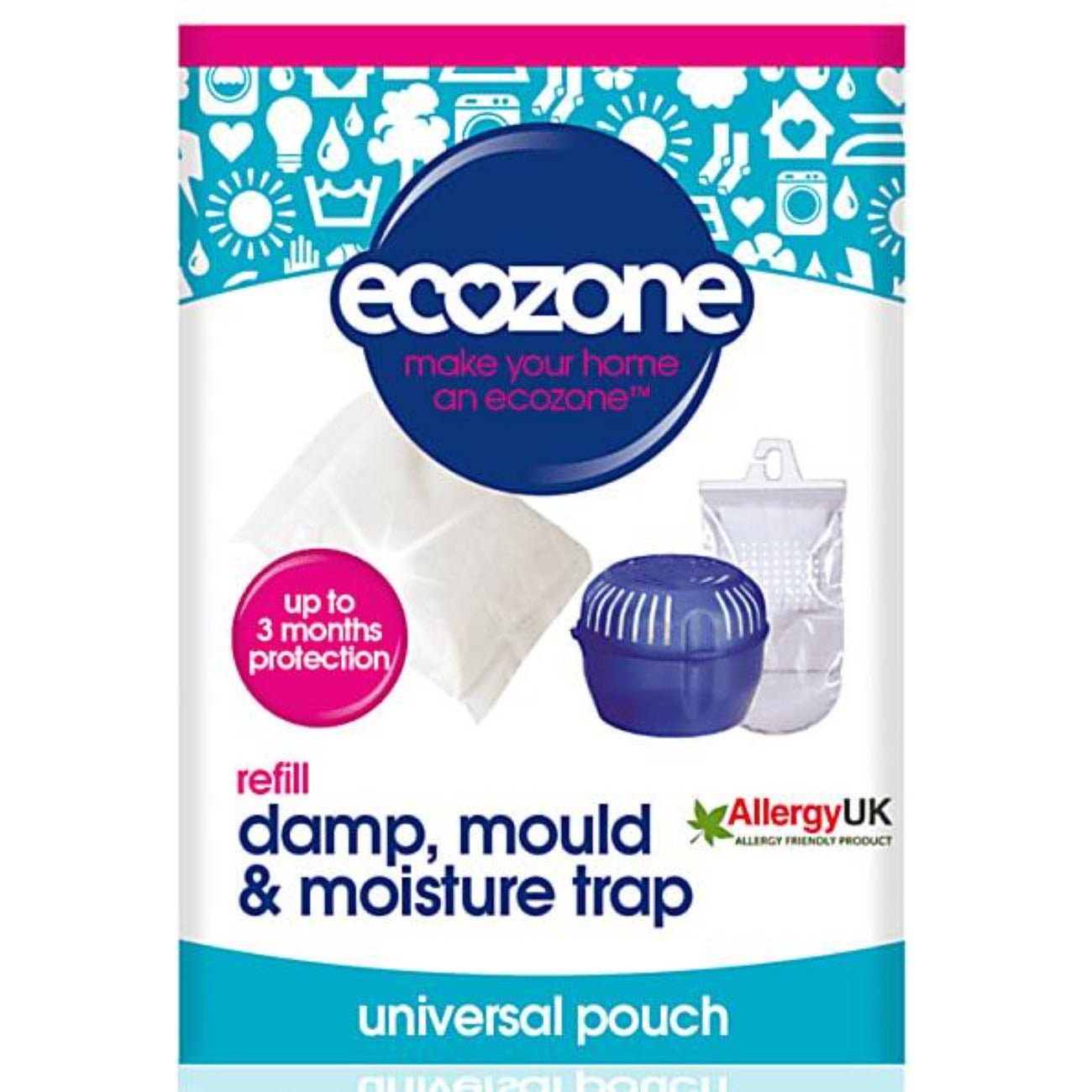 Dehumidifier Refill Pouch 450g - Ecozone - Eco Natural Products