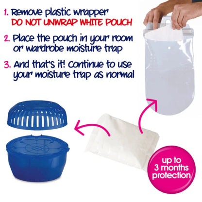 Dehumidifier Refill Pouch 450g - Ecozone - Eco Natural Products