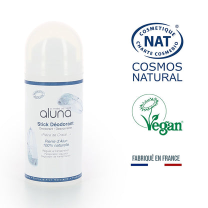 Deodorant Alum Stick 100g - Aluna - Deodorant - Eco Natural Products