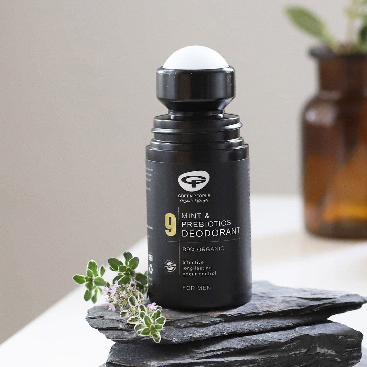 Deodorant No. 9 Mint & Prebiotics 75ml - Green People - Deodorant - Eco Natural Products