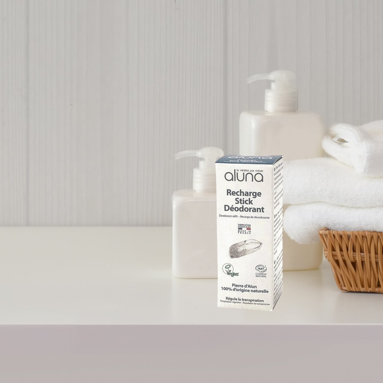 Deodorant Refill for Alum Stick 100g - Aluna - Deodorant refill - Eco Natural Products