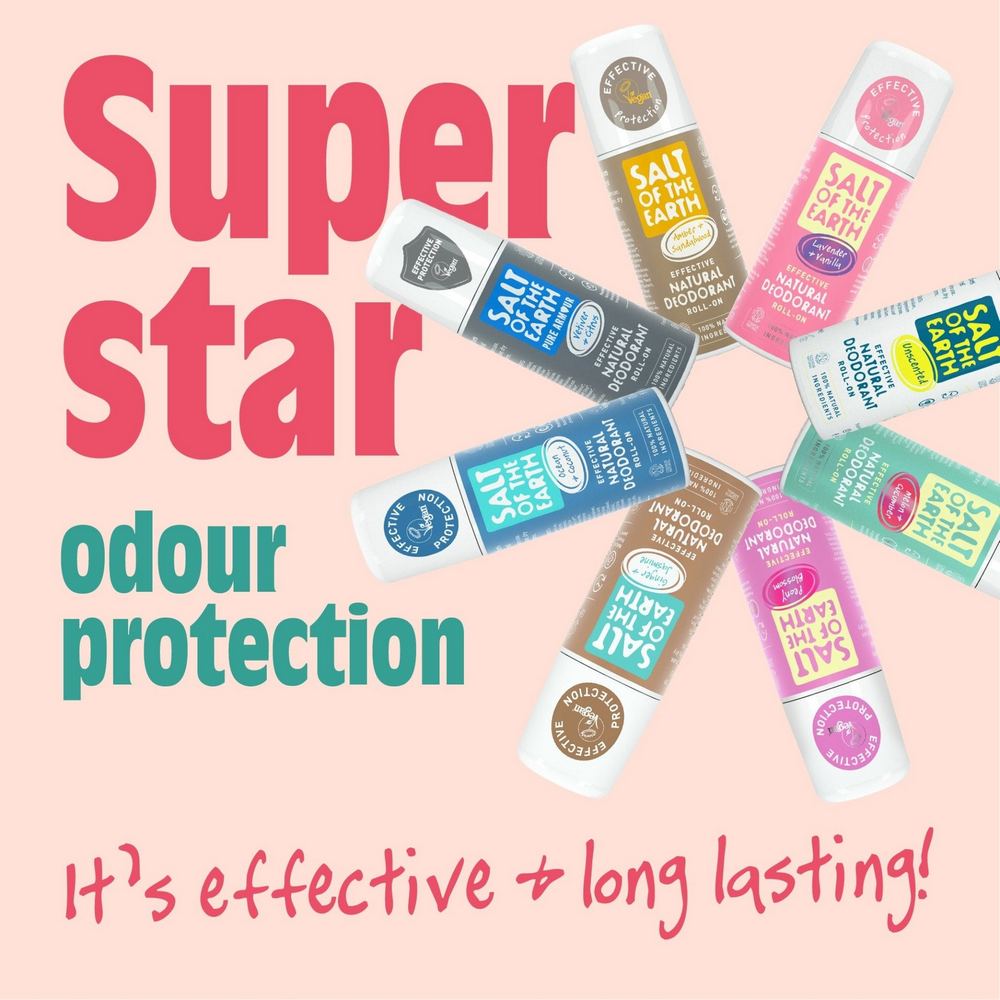 Deodorant Roll - on - Melon & Cucumber 75ml - Salt Of the Earth - Deodorant - Eco Natural Products