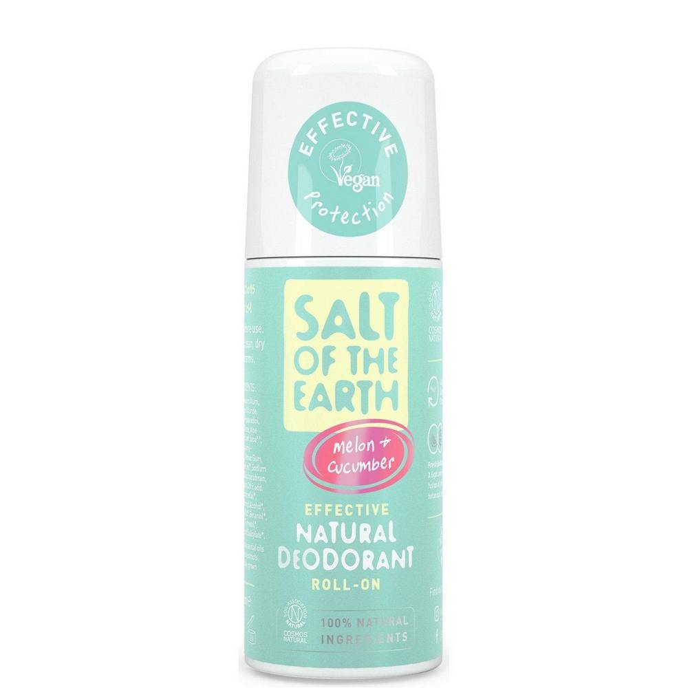 Deodorant Roll - on - Melon & Cucumber 75ml - Eco Natural Products - Salt Of the Earth - Deodorant