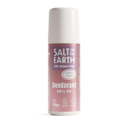 Deodorant Roll - on Pure Aura Lavender & Vanilla 75ml - Salt Of the Earth - Deodorants - Eco Natural Products