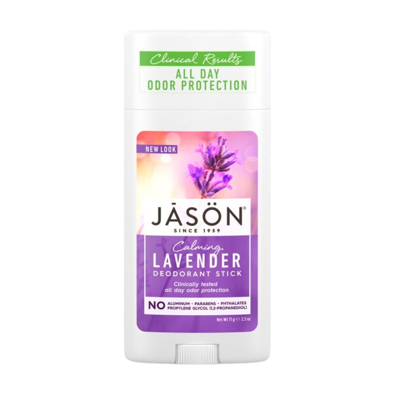 Deodorant Stick Calming Lavender 71g - Eco Natural Products - Jason - Deodorant Stick