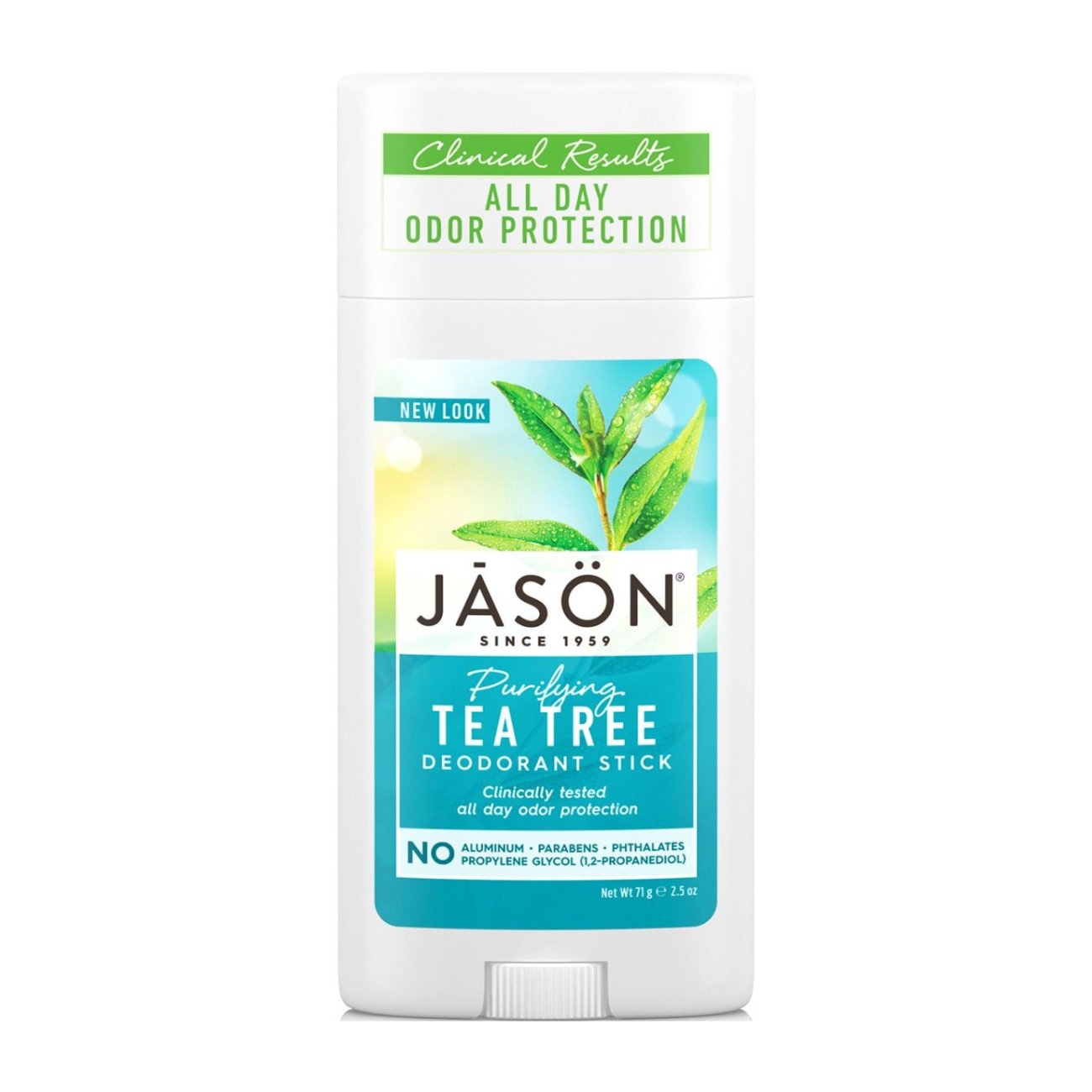 Deodorant Stick Purifying Tea Tree 71g - Eco Natural Products - Jason - Deodorant Stick