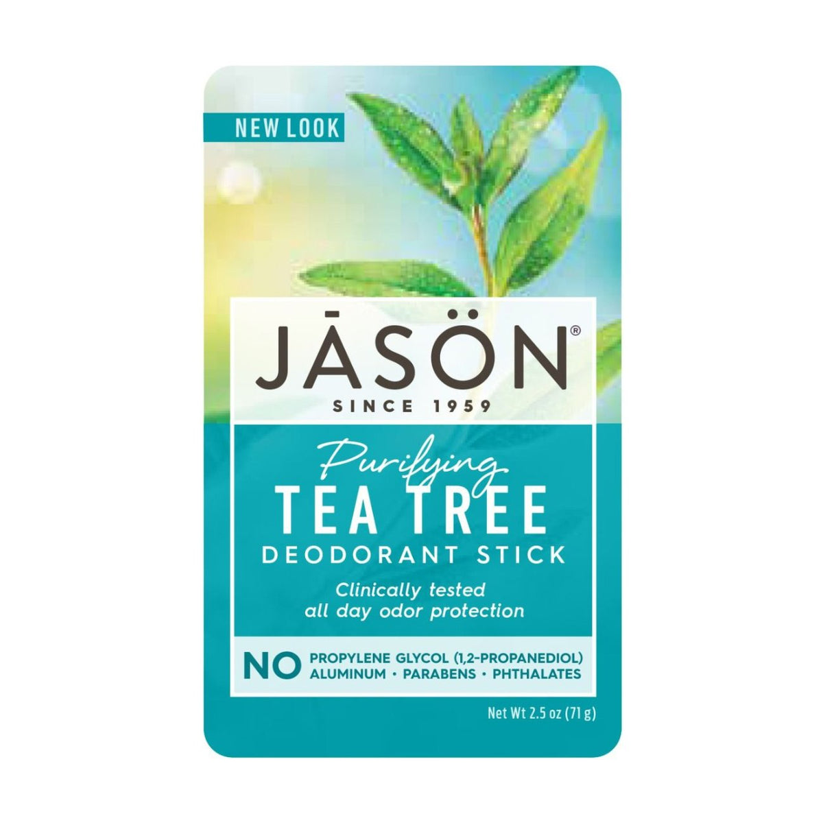 Deodorant Stick Purifying Tea Tree 71g - Jason - Deodorant Stick - Eco Natural Products