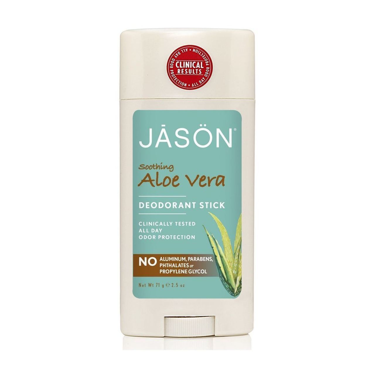 Deodorant Stick Soothing Aloe Vera 71g - Eco Natural Products - Jason - Deodorant Stick