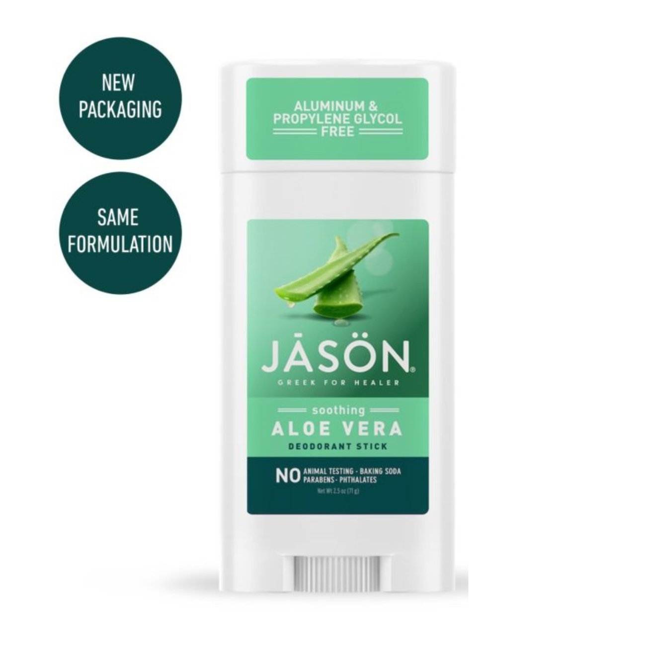 Deodorant Stick Soothing Aloe Vera 71g - Jason - Deodorant Stick - Eco Natural Products