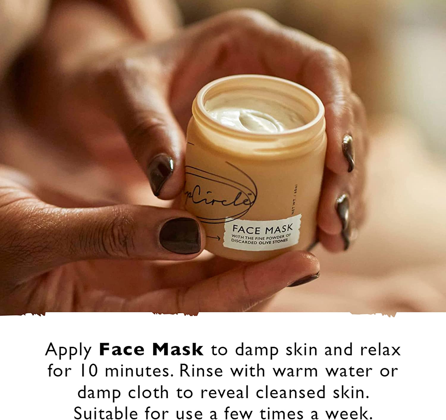 Detoxifying Face Mask 60ml - Eco Natural Products - Up Circle - Face Mask