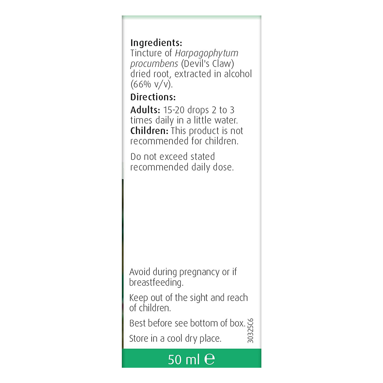 Devil's Claw Tincture 50ml - A. Vogel - Herbal Supplements - Eco Natural Products