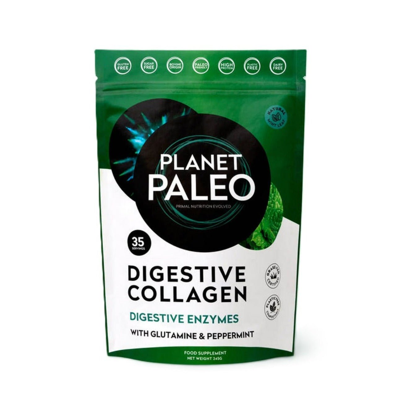 Digestive Collagen 245g - Eco Natural Products - Planet Paleo - Food Supplement