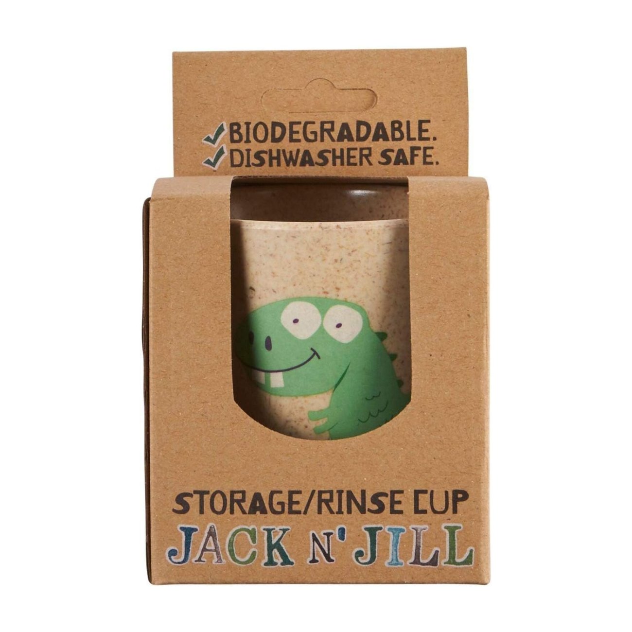 Dino Rinse Storage Cup 70g - Eco Natural Products - Jack N' Jill - Storage Cup