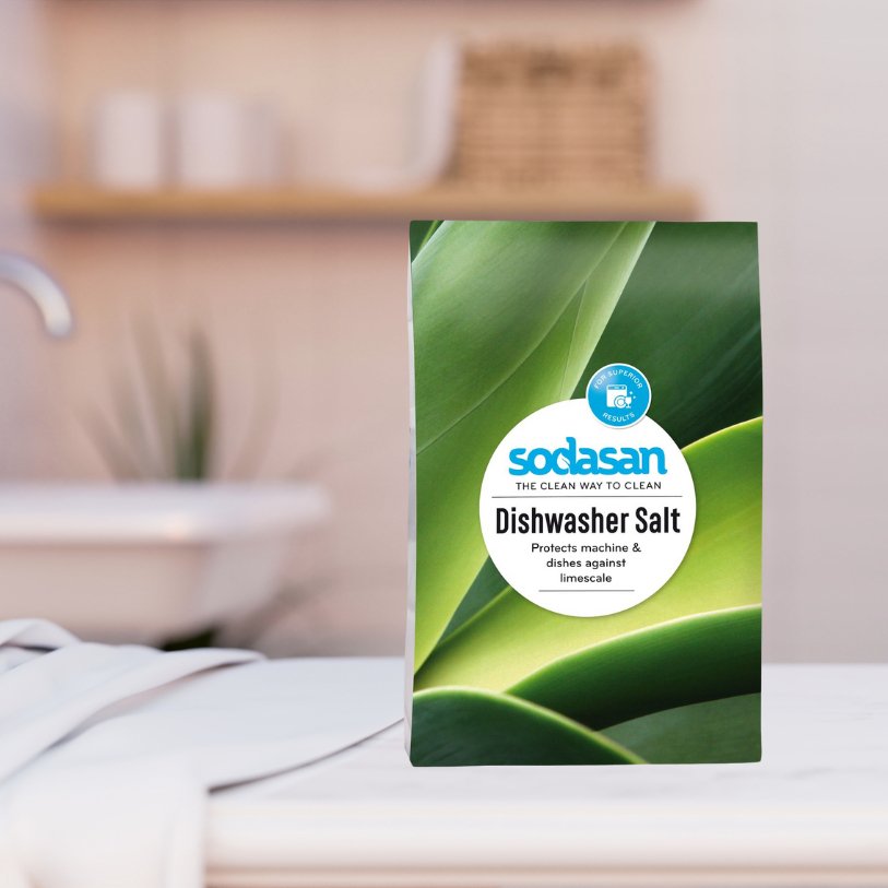 Dishwasher Salt 2kg - Eco Natural Products - Sodasan - Washing