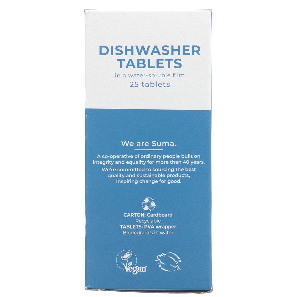 Dishwasher Tablets - 25 Tabs - Ecoleaf - Dishwasher Tablets - Eco Natural Products