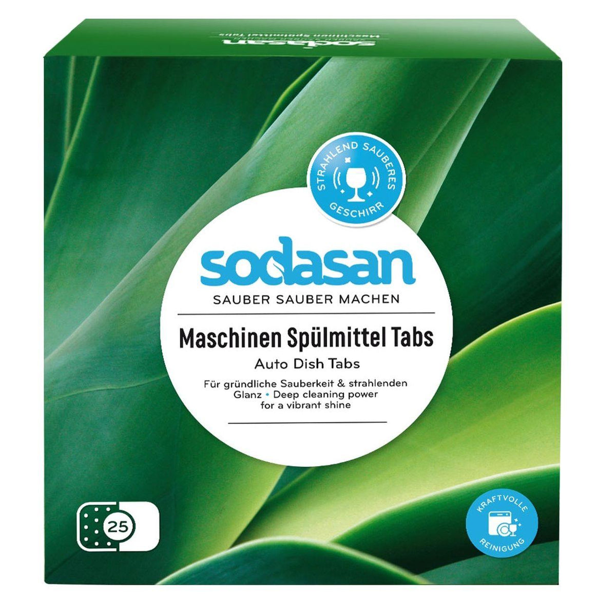 Dishwasher Tablets 25 Tabs - Sodasan - Dishwasher Tablets - Eco Natural Products