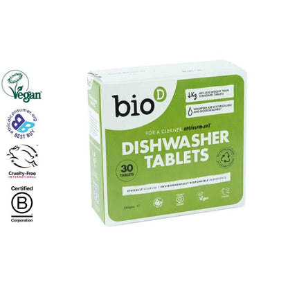 Dishwasher Tablets 30's 360g - Bio - D - Dish Detergent & Soap - Bio - D