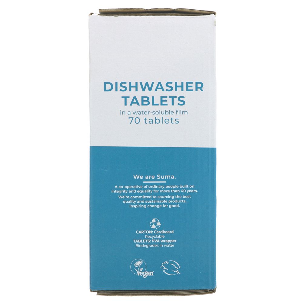 Dishwasher Tablets - 70 Tabs - Eco Natural Products - Ecoleaf - Dishwasher Tablets