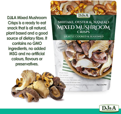 Mixed Mushroom Crisps 30g