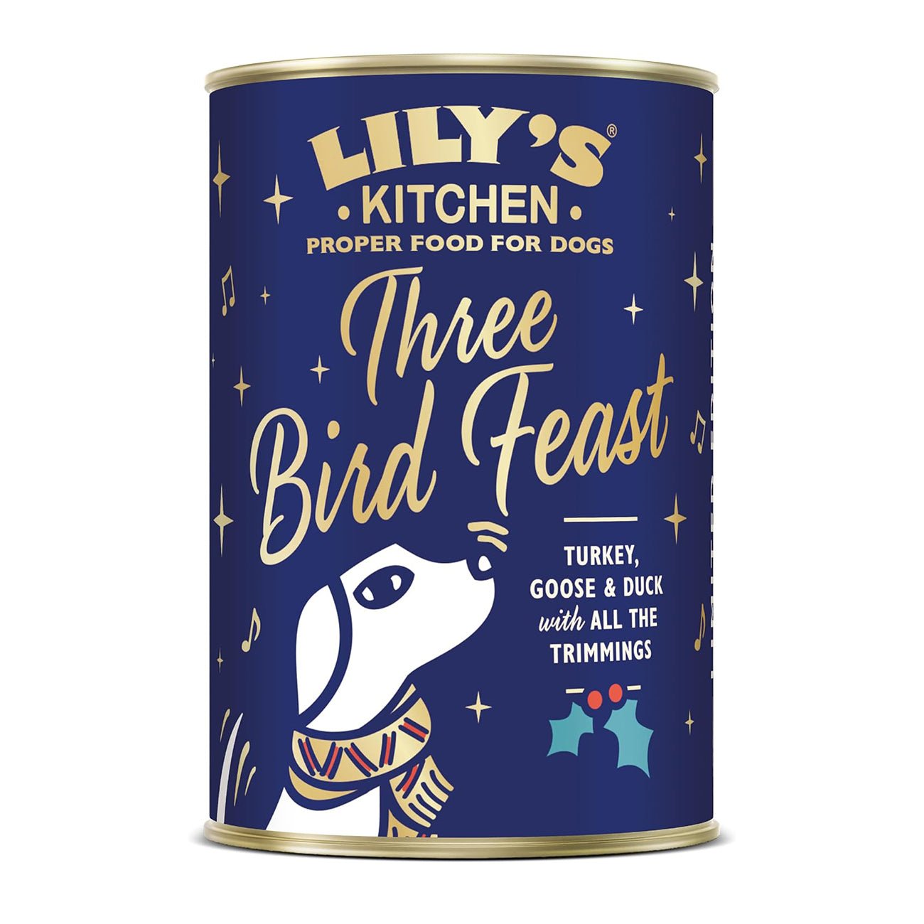 Dog Christmas Three Bird Feast 400g - Eco Natural Products - Lilys Kitchen - Christmas food dog