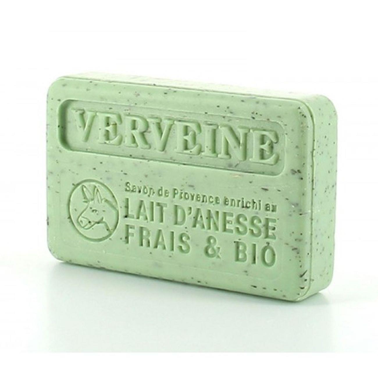 Donkey Milk Soap Crushed Verbena 100g - FouFour - Savon de Marseille - Bar Soap - Eco Natural Products