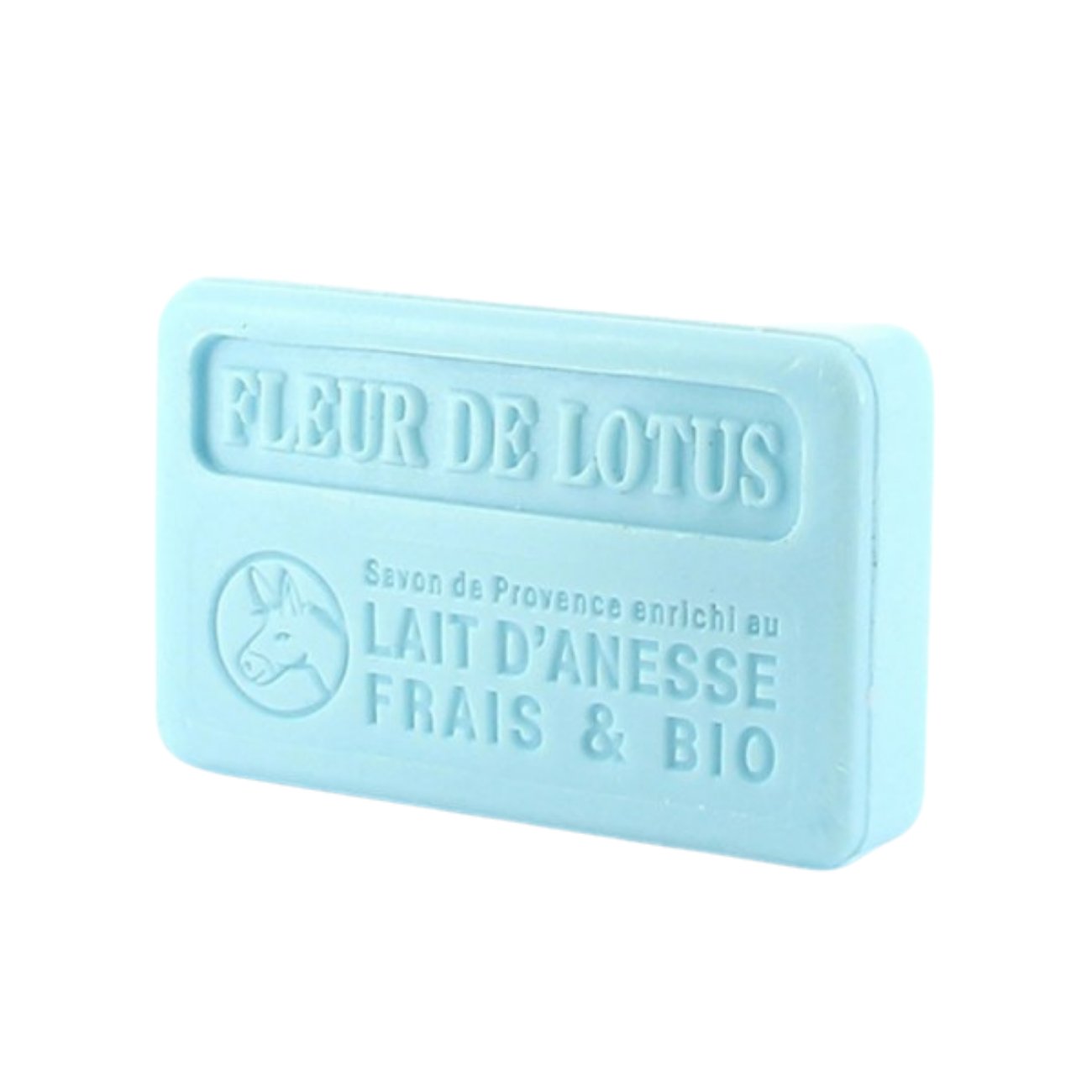 Donkey Milk Soap Fleur de Lotus (Lotus Flower) 100g - FouFour - Savon de Marseille - Bar Soap - Eco Natural Products