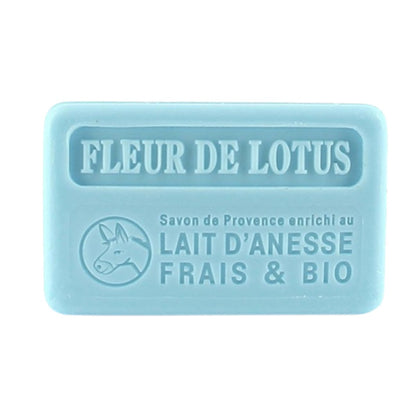 Donkey Milk Soap Fleur de Lotus (Lotus Flower) 100g - FouFour - Savon de Marseille - Bar Soap - Eco Natural Products
