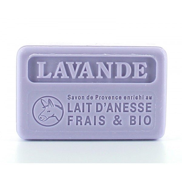 Donkey Milk Soap Lavender 100g - FouFour - Savon de Marseille - Bar Soap - Eco Natural Products