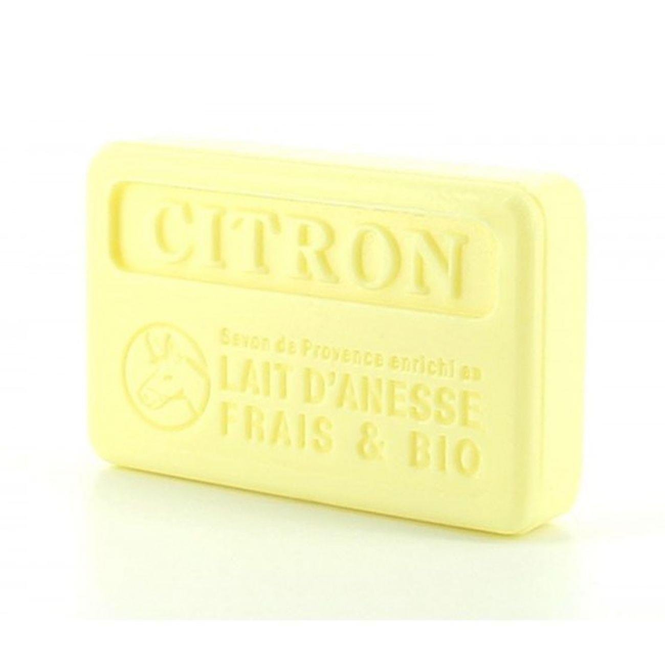 Donkey Milk Soap Lemon 100g - FouFour - Savon de Marseille - Bar Soap - Eco Natural Products