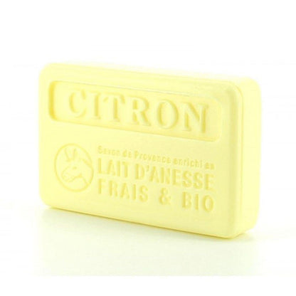Donkey Milk Soap Lemon 100g - FouFour - Savon de Marseille - Bar Soap - Eco Natural Products