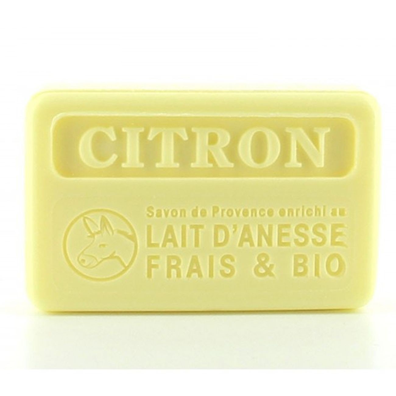 Donkey Milk Soap Lemon 100g - FouFour - Savon de Marseille - Bar Soap - Eco Natural Products