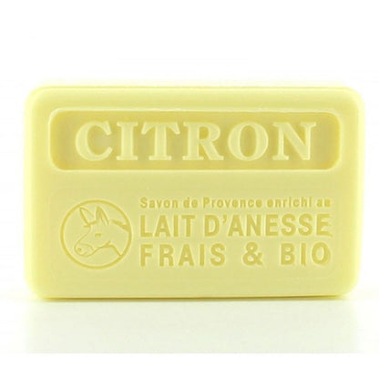 Donkey Milk Soap Lemon 100g - FouFour - Savon de Marseille - Bar Soap - Eco Natural Products