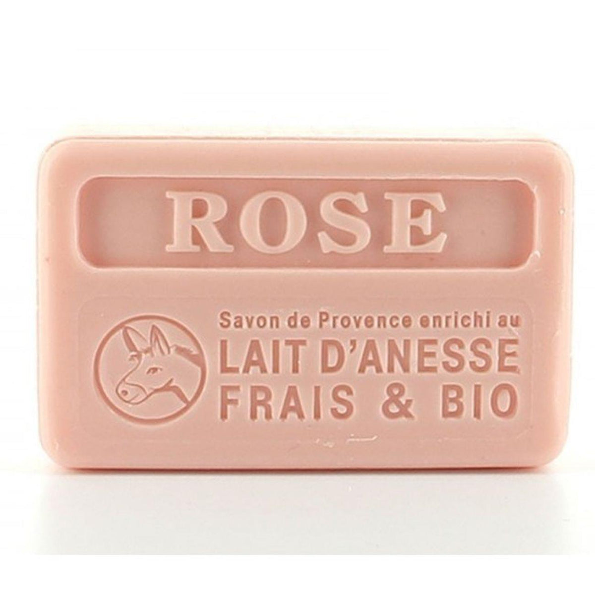 Donkey Milk Soap Rose 100g - FouFour - Savon de Marseille - Bar Soap - Eco Natural Products