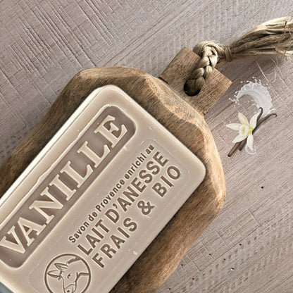 Donkey Milk Soap Vanilla 100g - FouFour - Savon de Marseille - Bar Soap - Eco Natural Products