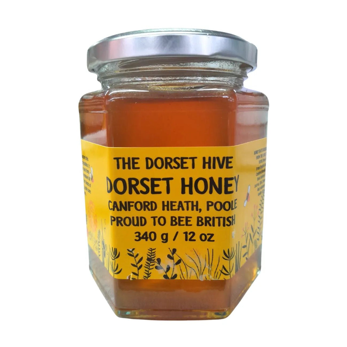 Dorset Honey Canford Heath (Yellow) 340g - The Dorset Hive - Honey - The Dorset Hive