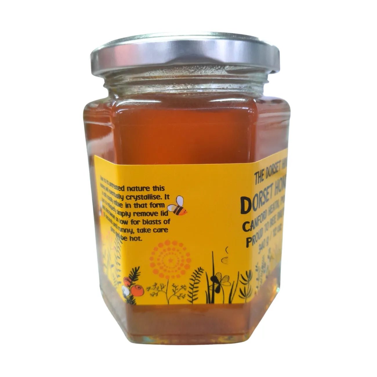 Dorset Honey Canford Heath (Yellow) 340g - The Dorset Hive - Honey - The Dorset Hive